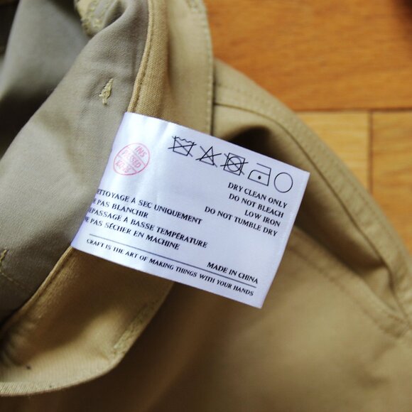 BNWT SS25 AFTER PRAY CHINO LONG CARGO BERMUDAS SHORTS S - Picture 9 of 11